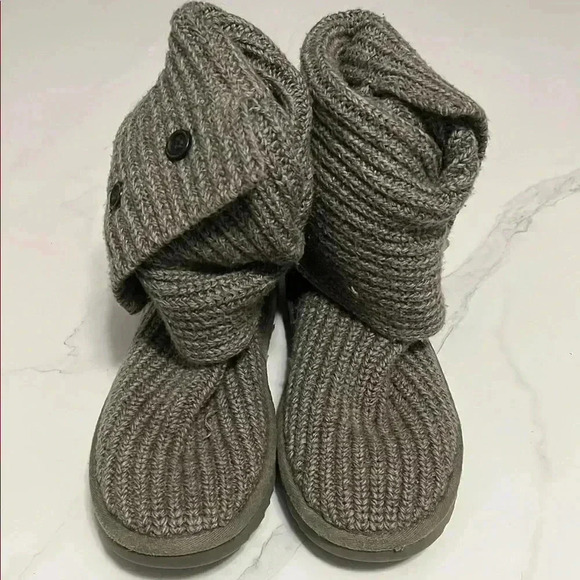 Ugg Knit Button Boots - Picture 1 of 3